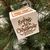 Babys 1st Christmas Block Ornament-Stylized