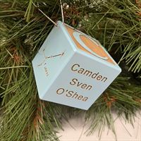 Baby's First Christmas Ornament- Zodiac