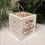 Babys 1st Christmas Block Ornament-Stylized
