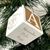 Babys 1st Christmas Block Ornament