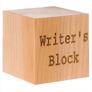 Engraved Writer's Block