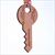 Leather Key