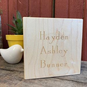 Box Keepsake Baby