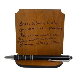 Plaque Pen Handwriting