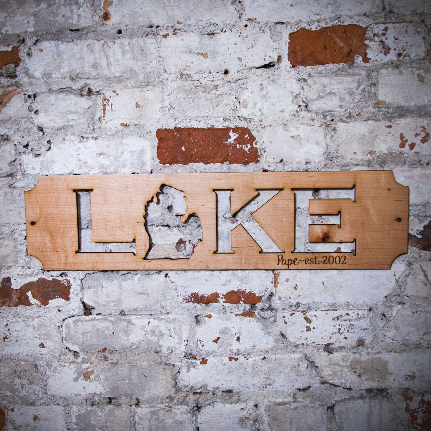 Sign Lake